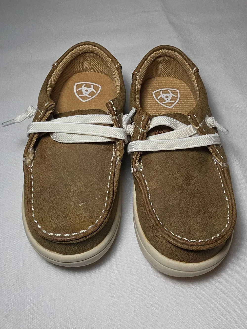 Ariat Toddler Lil' Stompers Brown Bomber Hilo Shoes